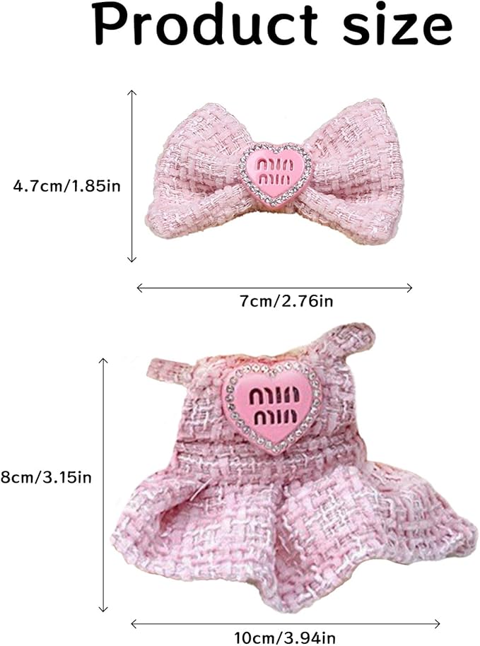 2025 New Clothes for Doll, Clothes Outfit Set for 17cm Doll, Exquisite Doll Accessories, Cute Clothes for Doll Dress up Unique Style