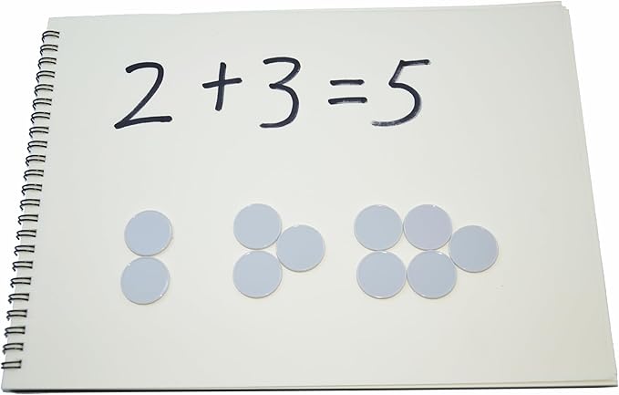 Smartdealspro Set of 100 1 Inch Opaque Plastic Learning Counters Mini Poker Chips Game Tokens with Storage Box (Grey)