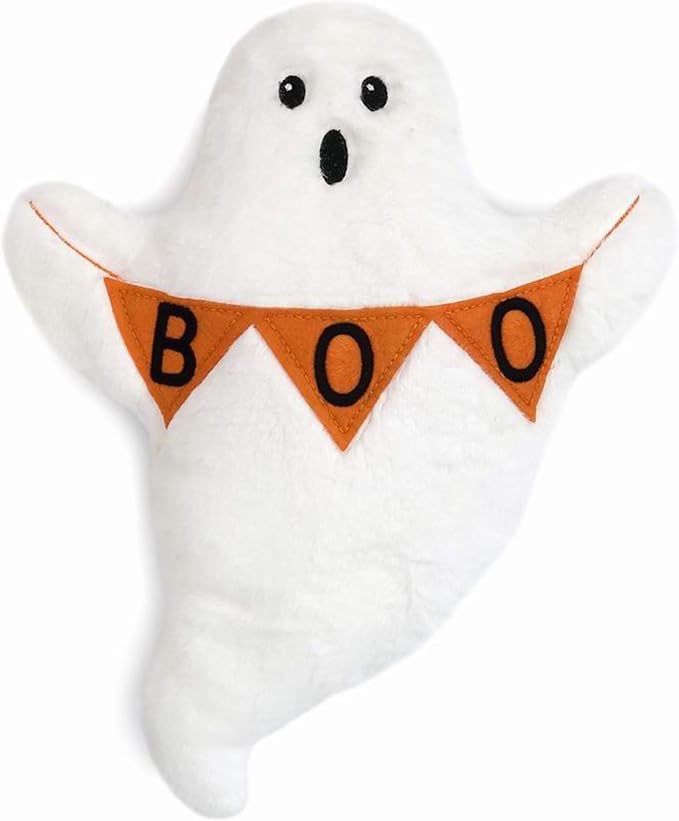 MON AMI Happy Ghost Plushie | 14 inches Premium Boo Ghost Toy | Soft Halloween Plush for All Ages | Cute Trick-or-Treat Gift & Halloween Decoration