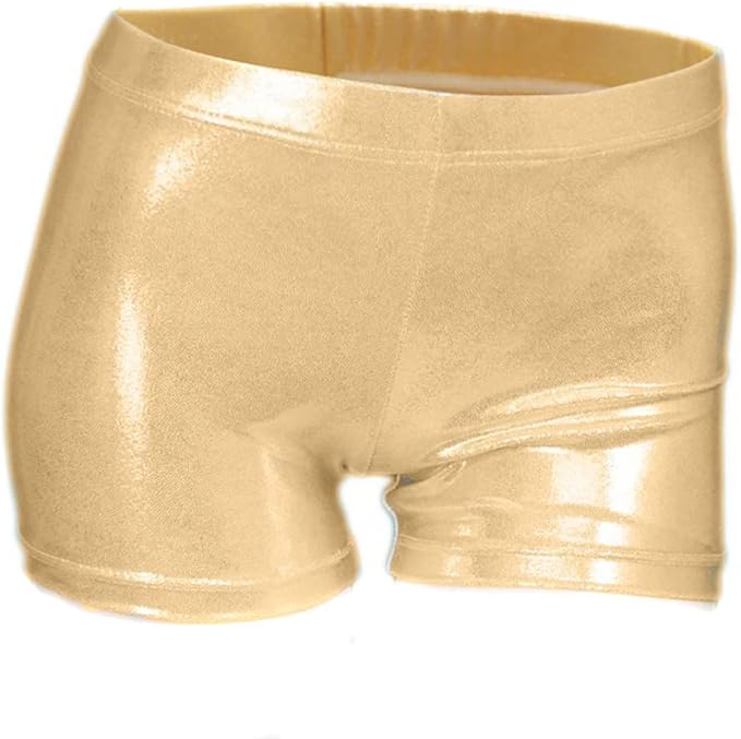 Aosva Little Big Girls' Sparkle Dance Tumbling Athletic Gymnastics Short 2-14Years