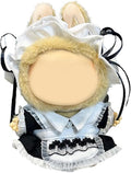 17cm Doll Clothes Set & Outfit - Cuddly Fashion Dresses with Accessories, Luxury Chic Doll Clothing & Plush Pullover Hoodie Doll Clothing DIY ,Just Clothes