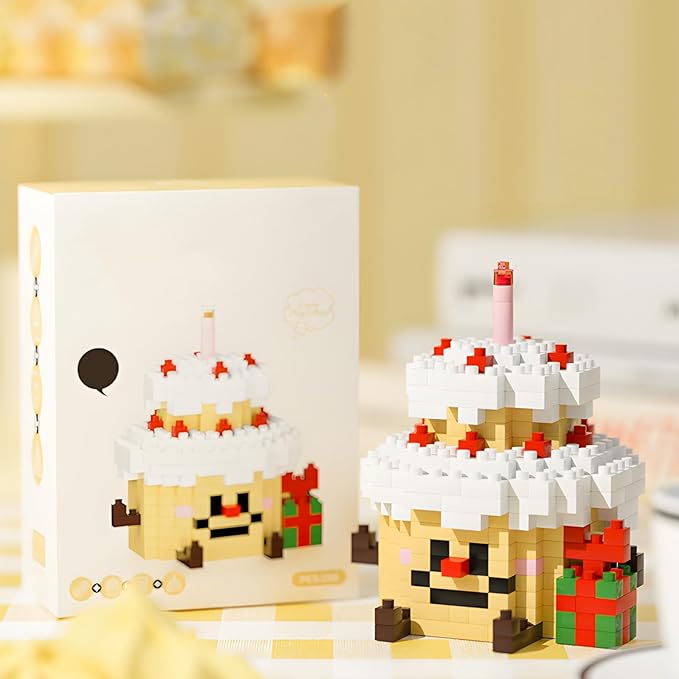 Brands Food Micro mini Blocks Building Sets for Adults Tasty tinies Friends Sets for Kids French Fries、Cake、cola、Burger、ice Cream for 8-12