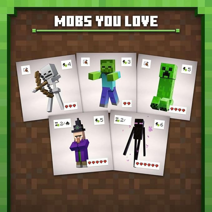 Ravensburger Minecraft: Builders & Biomes - Engaging Strategy Board Game | Ideal for 2-4 Players | Perfect for Ages 10 & Up | Authentic Minecraft Experience | Great Gift for Minecraft Enthusiasts