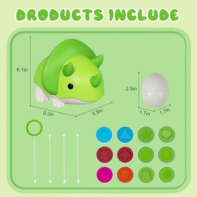 12 PCS Color Shape Matching Eggs,Shape Sorting Toys for Toddlers 1-3,Games for Montessori Preschool Learning Shape Sorting Easter Eggs Toy Sensory Toys for Children Gift