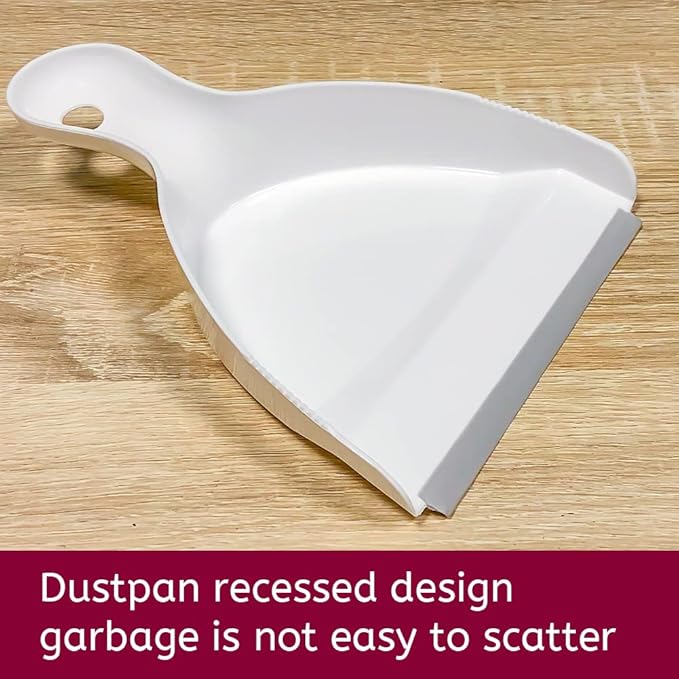Small Dust Pan and Brush Broom - Dust Pan and Brush Set, Small Dustpan and Brush Set, Hand Broom and Dustpan Set, Dustpan with Brush, Dustpan and Brush Set is Daily Clean Tool for Family. （Gray 2 Set）