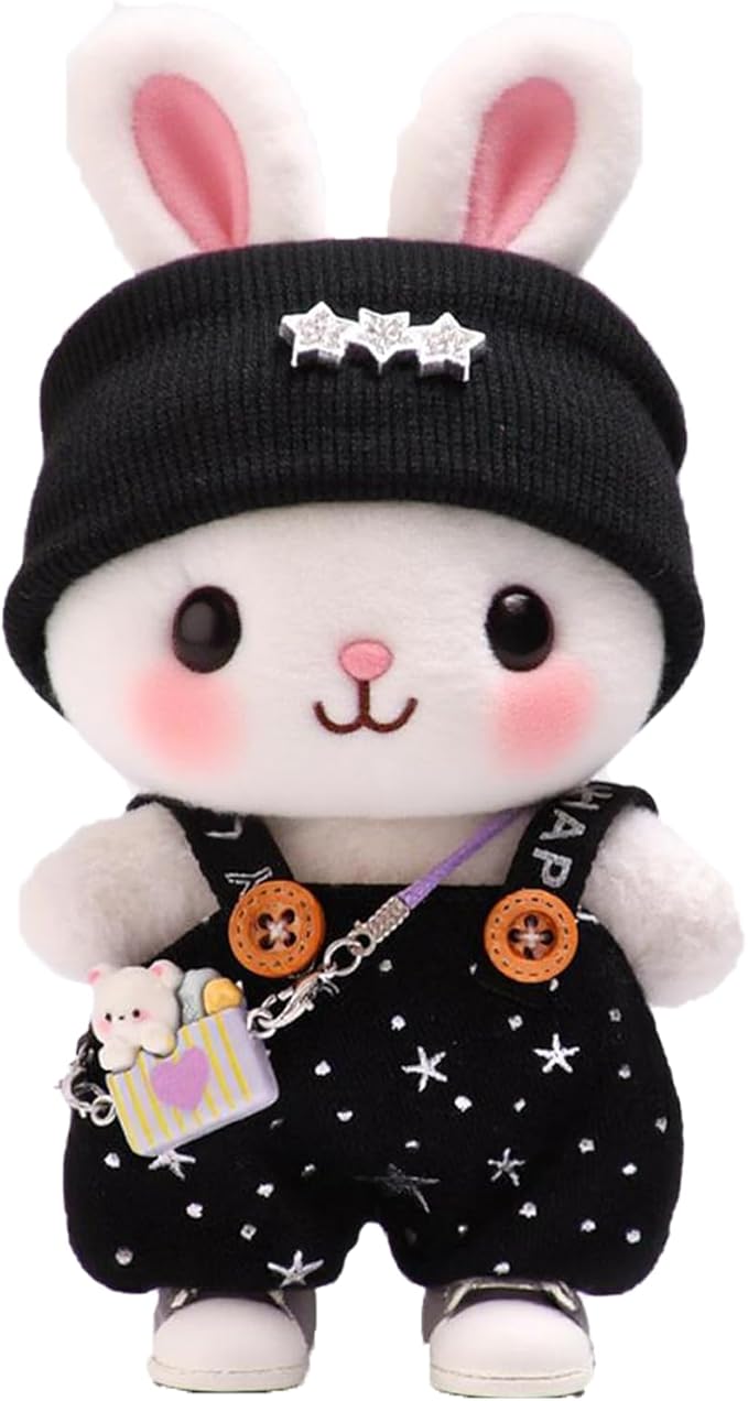 17cm Doll Clothes Set & Outfit Set for 17cm Dolls - Premium Fashion Dresses with Accessories, Luxury Chic Doll Clothing & Style Bundle,Just Clothes (Style-16)