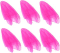 Hoerev Pack of 6 Dancing Juggling Scarves for Decoration Colors Scarves,Size 24"x24",60cmx60cm (Pink)