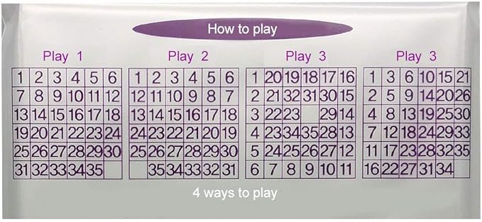 Number Slide Puzzle Brain Teaser IQ Game (35 Number)
