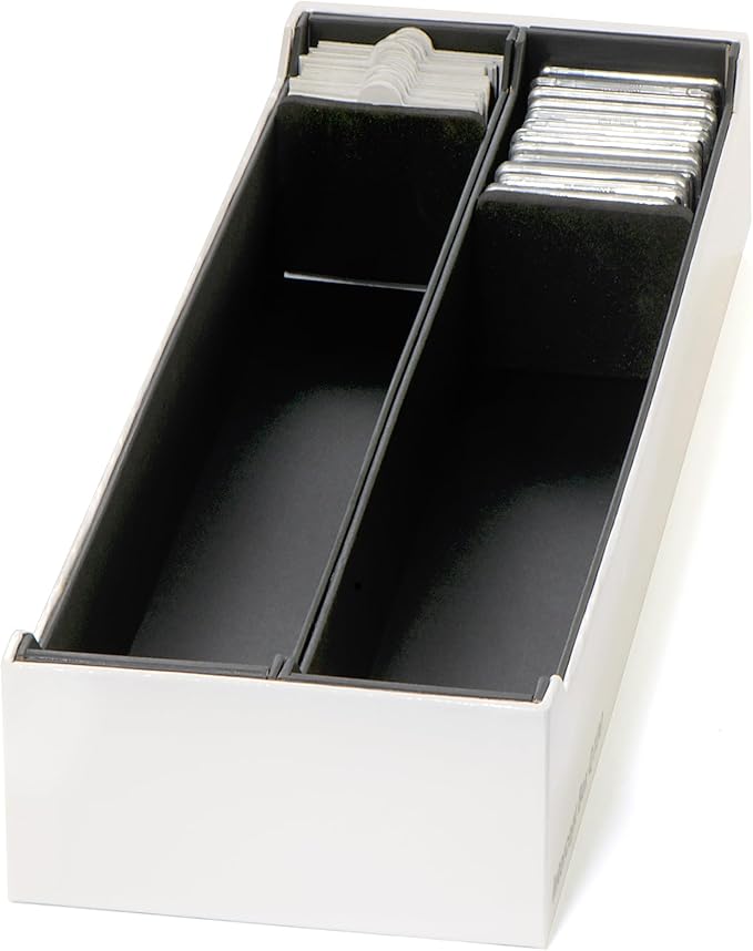 Lighthouse - Storage Box Q100 for 100 QUADRUM Square Snaplocks or 300 Coin Holders with INTERCEPT TECHNOLOGY Corrosion Protection (14 1/2" x 5" x 2 1/2")