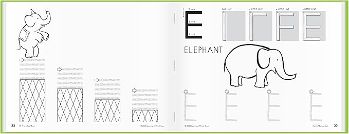 Learning Without Tears - My First School Book Student Activity Workbook, Get Set for School Program - Pre-K, Ages 4+, Pre-Writing, Elementary School Readiness - for School or Home Use - MFSB-20