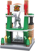 Brick Loot Mini City Dino Dinosaurs World Building Set – 122-Piece Lego-Compatible Dinosaur Museum Mini Bricks Kit for Kids & Adults, Creative STEM DIY Model, Compact Display Collectible