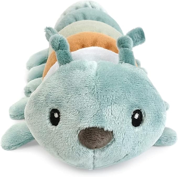 MON AMI Twiggy The Caterpillar Stuffed Animal - 12', Soft & Cuddly, Use as Toy or Nursery Room Décor, for Kids of All Ages