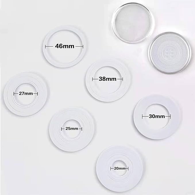 20-46 mm Wooden Coin Holder, 60 Pcs Highly Transparent Capsules With Foam Gasket, Collector Case, Professional Storage Box for Collection (Wood Color)