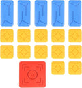 Sliding Puzzle Game Pieces Accessories - Super Electronic Huarongdao Original Standard Accessories, a Set of Magnetic Chess Pieces