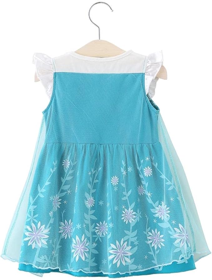 Dressy Daisy Princess Dress Up Clothes Halloween Fancy Party Tulle Skirt Summer Outfit for Baby & Toddler Girls