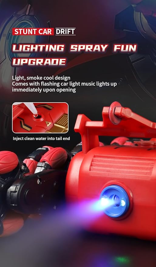 ATHLERIA 8WD Gesture Sensing Rc Stunt Car Toys for Boy Age 8-13,Hand Remote Control Cars,Coolest Christmas Birthday Present Ideas for Boys Girls Kids Teens Age 8 9 10 11 12 13+ Year