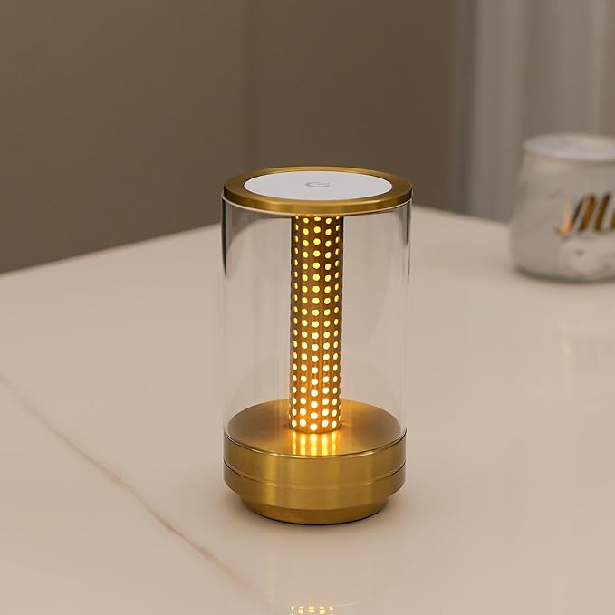 Creative LED Honeycomb Table Lamp (Gold)