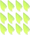 Hoerev Pack of 12 Approx. 24" x 24" Juggling Dancing Scarves Floaty Scarves,Single Colors, 12pcs LightGreen