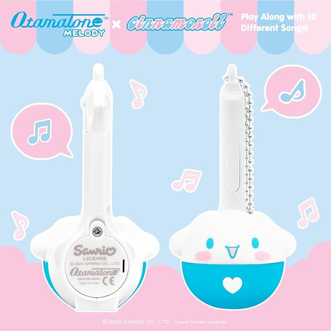 Otamatone Melody Hello Kitty and Friends Electronic Portable Music Instrument / Synthesizer Toy from Japan by Maywa Denki [English Instructions] - Cinnamoroll