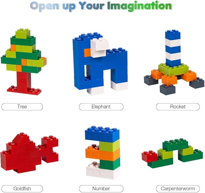 Classic Building Bricks Set, 1546 Pieces Basic Building Blocks with Wheels, STEM Creative Compatible with All Major Brands, Ideal Educational Toy for Kids Teens