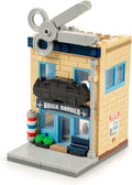 Brick Loot Mini City Barber Shop Building Set – 196-Piece Custom Brick Model Kit, Compatible with Major Brands – Toy Construction Set for Kids and Adults