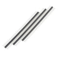 20Pcs Long Pins 40 Pin Breakaway Headers 0.1" 2.54mm Equal Length Long Centered 6.25mm on Both Sides 15mm in Total Connectors & Adapters
