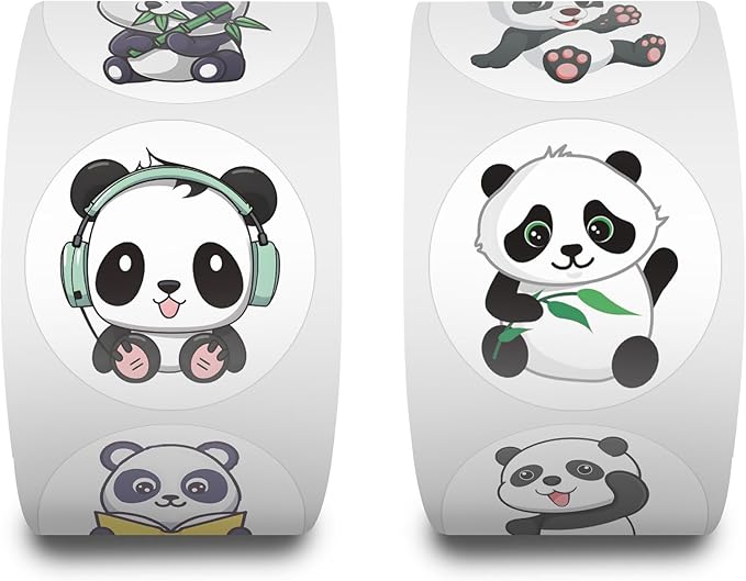 500Pcs Cute Animal Stickers Pack - Waterproof Vinyl Seal Labels for Water Bottles, Laptops, Phones | Cute Aesthetic Decals for Teens Girls Boys, Scrapbooking Skateboard DIY Crafts Gift