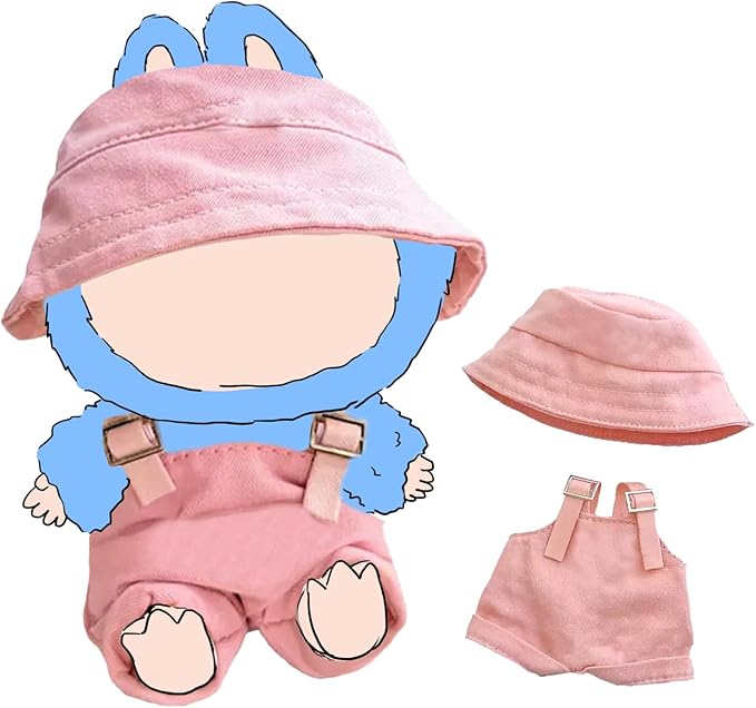 2025 New Clothes Outfit - 2 Set 17cm Doll Clothes, Exquisite Accessories, Cute Outfit for Doll Dress up Unique Style