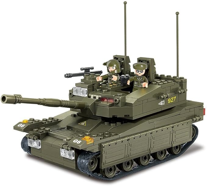 Sluban Merkava Tank 344 Pieces Building Blocks Set