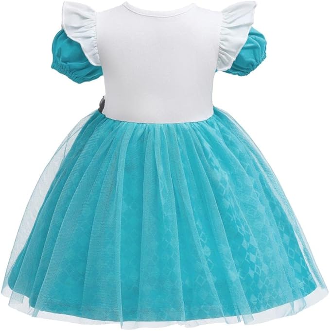 Dressy Daisy Princess Dress Up Clothes Halloween Fancy Party Tulle Skirt Summer Outfit for Baby & Toddler Girls
