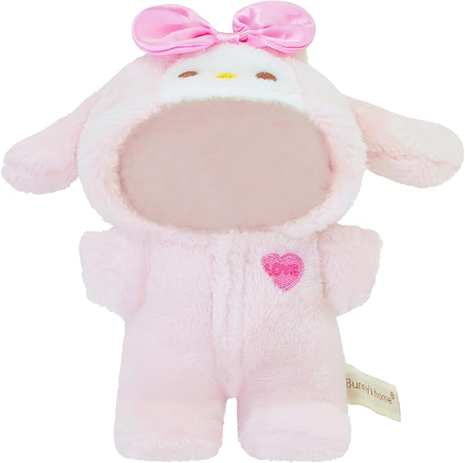 Cute Animal Fashion Set for 17cm Dolls, (Clothing Only, Doll Not Included) Clothing Accessories, Animal Camouflage Clothes, for Replacing Doll Clothes (Rabbit4)