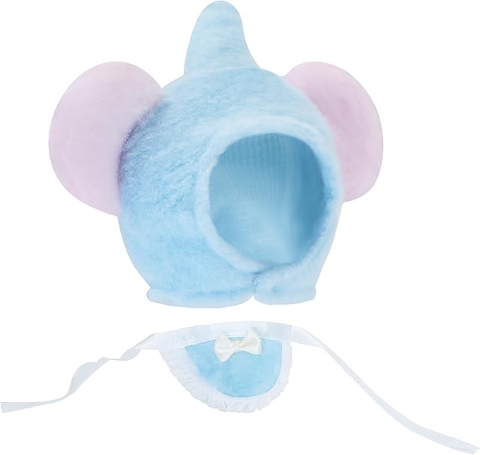 Cute Animal Fashion Set for 17cm Dolls, (Clothing Only, Doll Not Included) Clothing Accessories, Animal Camouflage Clothes, for Replacing Doll Clothes (Elephant)