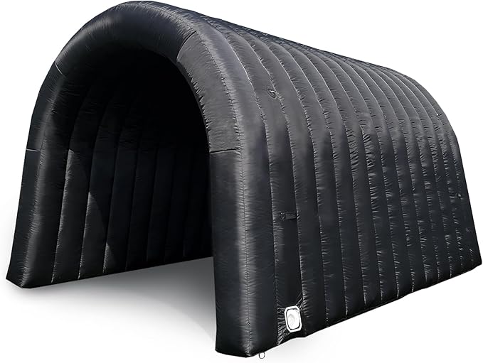 Inflatable Tunnel Sports Tunnel Entrance with Internal Blower Inflatable Tunnel Tent for Business Advertising Event Exhibition Promotion,Street,Shop,Supermarket,School(16x10x10ft)