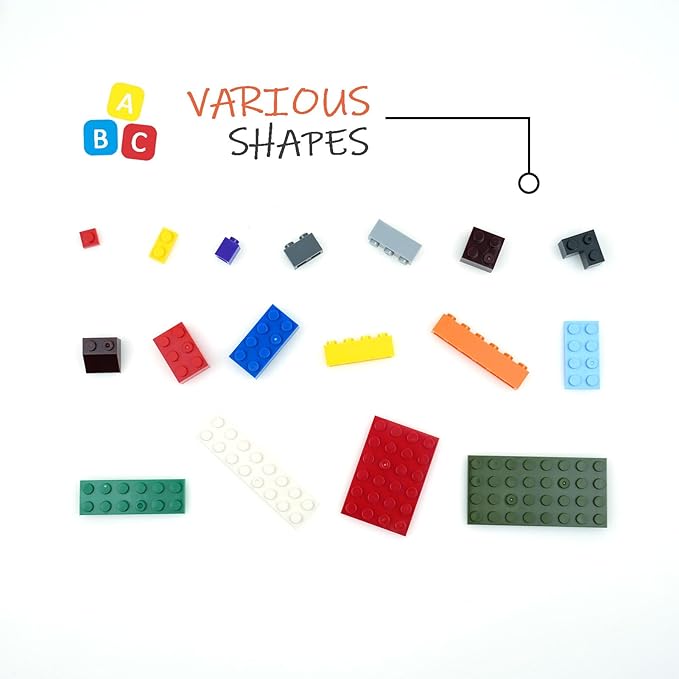 300 Pieces Building Blocks Set, Creative Classic Bulk Bricks, Compatible with All Major Brands