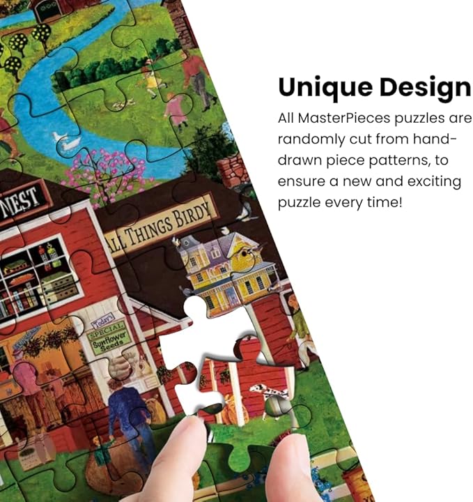 MasterPieces - 500 Piece Jigsaw Puzzle, Large EZ Grip Shapes, Labor Day, Fun for Adults, Seniors, Family, Kids, 19.25" x 26.75"
