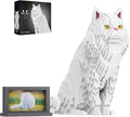 Animal Cat Series Pet Persian Cat Building Block Kits - Secret Small Storage Box Inside! Ideal Toy for Cat Lovers, Kids & Adults