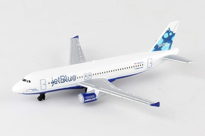 Daron Toy Airplane – jetBlue – Die-Cast Metal Model Airplane Toy with Plastic Parts for Kids Ages 3+