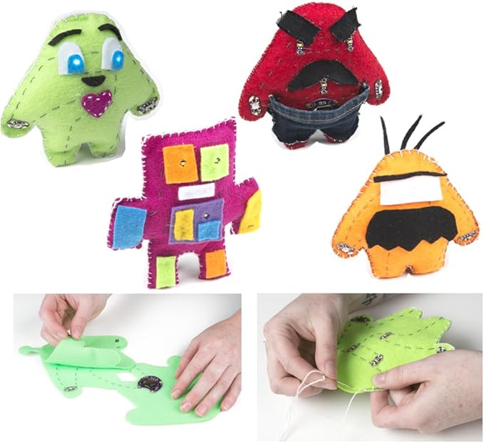 Lilypad Sewable Electronics Starter Kit Learning E-Textile Cuttable Electronics Kit (5)