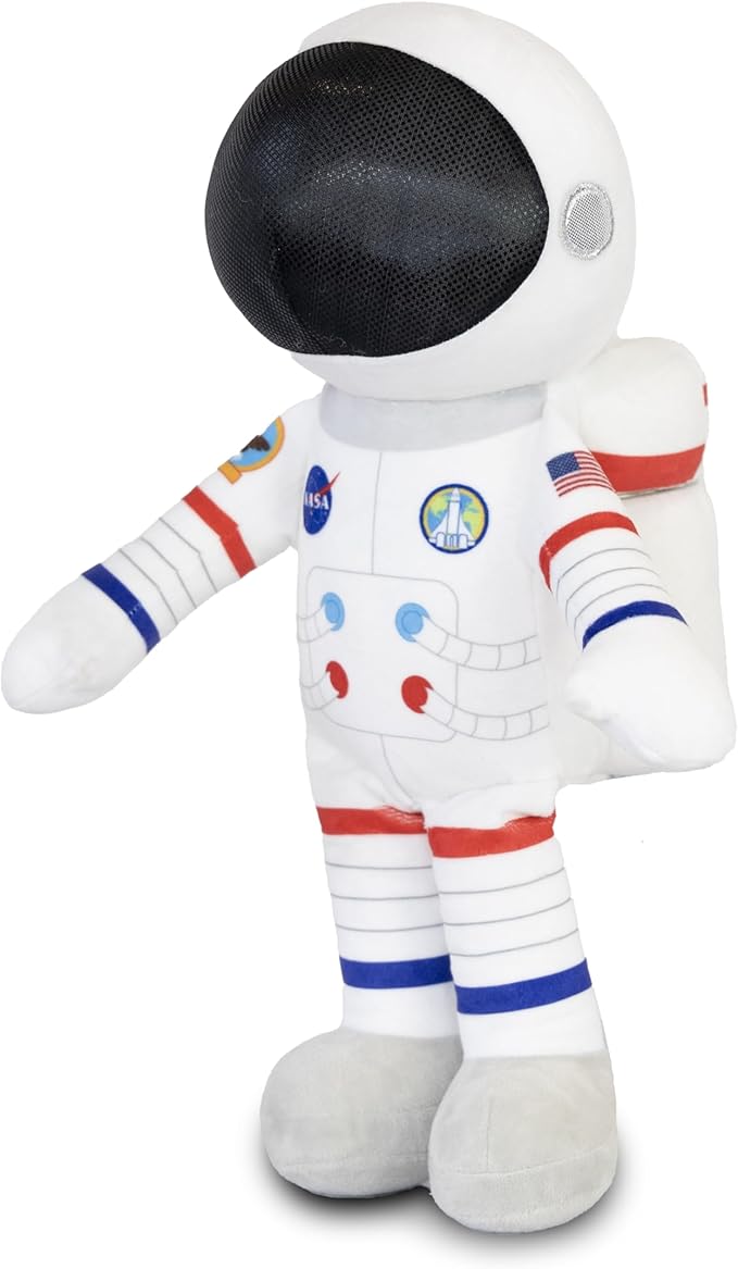 Playtime by Eimmie NASA-Themed Astronaut Spacesuit 24-Inch Plush Figure Toy - Soft Stuffed Plush Doll for Kids & Adults, Huggable Space-Themed Stuffed Toy, Washable, Ideal Gift for All Ages
