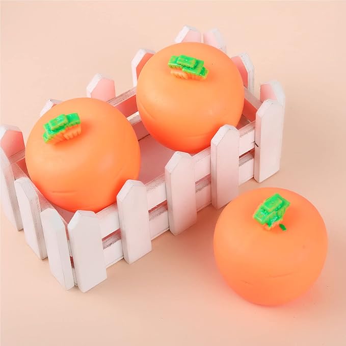 3 PCS Set Squeeze Toys Squishes Carrot Rabbit Fidget Toys Pop Up Squishy Rabbit in Carrot Stress Relief for Kids & Adult Tricky Funny Novelty Toy, Ideal Easter Gift