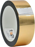WOD MPFT2 Gold Metalized Polyester Mylar Film Tape with Acrylic Adhesive, 1.5 inch x 72 yds. Vibrant Mirror Gold Tape, Decor Tape for Detailing Accent Wall, Graphic Arts, Car and Boat Trim
