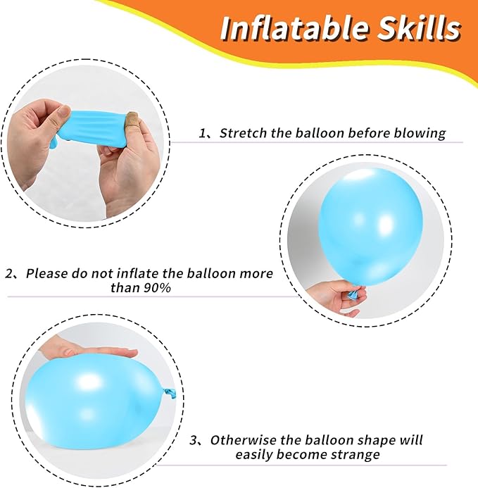FEYG Sun Balloons, 12 inch Yellow Orange White Latex Balloons Boho Rainbow Sunrise Printed Latex Balloons Half Sun Sunshine Balloons for Sun Party Birthday Baby Shower Decoration Supplies