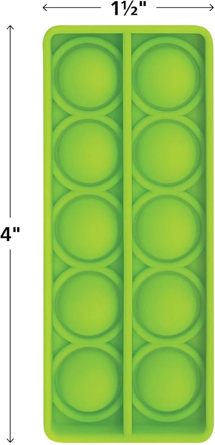 Teacher Created Resources Push and Pop Bubble Ten Frame Math Fidget Sensory Toy (Pack of Six) (TCR20110)