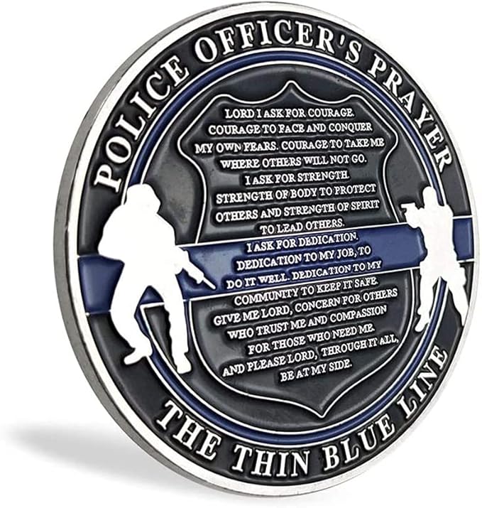 The Archangel Michael Challenge Coin Police Military Hero's Coin (Pack of 6)