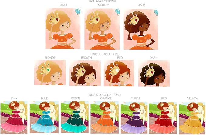 Personalized Jigsaw Puzzle for Kids, 24-Piece - I See Me! (Princess)