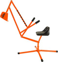 Special Edition Digger Excavator Ride On Crane and Pretend Play Construction Toy, Orange