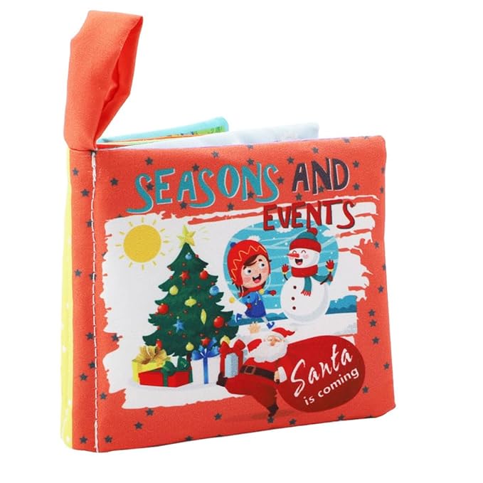 Baby Books Toys Gifts, Touch and Feel Cloth Crinkle Books for Babies,Infant Toddler Baby 0-3-6-12-18 Months,Early Learning Toys 6 to 12 Months 1-2 Years Old, Easter Shower Gift for Boys Girls,8 PCS