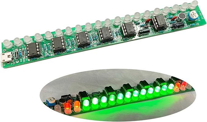 ISolderStore Soldering Practice Kit - Large 4017 Light Kit Electronics DIY Project for Children & Students