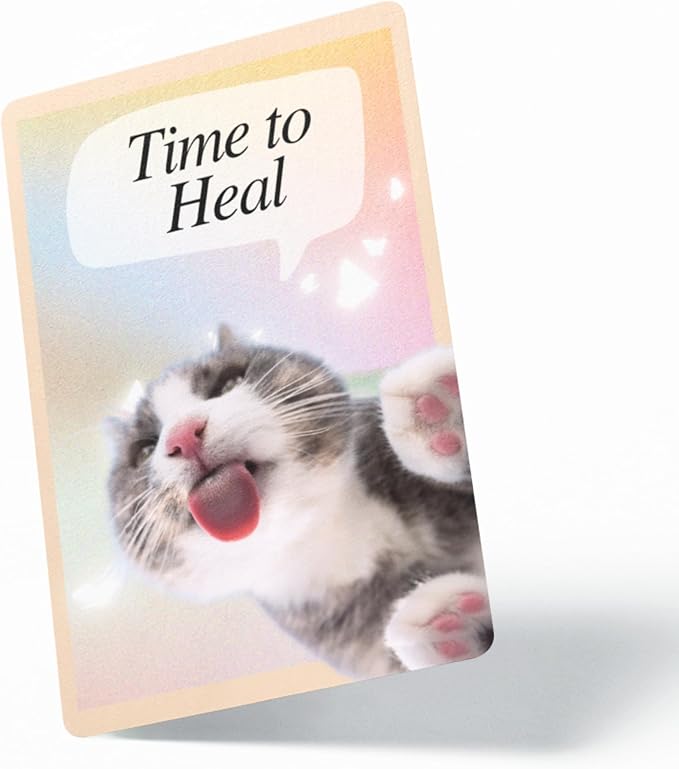 CATCHYOURDREAMS Cats for Comfort - 50 Inspirational Affirmations and Positive Activities for Healing and Peace - Stress Relief and Mindfulness Grief Cat Bereavement Sympathy Gift for Women