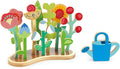 Tender Leaf Toys - Flower Bed - Indoor Garden Pretend Play Wooden Toy with Flowers and Foliage - Educational, Creative and Basic Life Learning Skills Fun for Children 3+